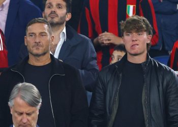 Francesco Totti e il figlio Cristian Totti