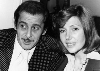 Domenico Modugno e sua moglie Franca Gandolfi. (Foto: Web)
