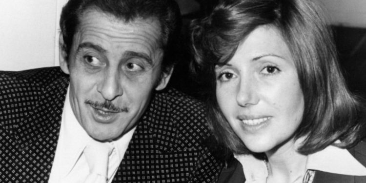 Domenico Modugno e sua moglie Franca Gandolfi. (Foto: Web)