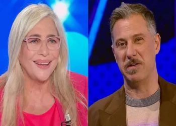 gabriele corsi mara venier domenica in guerra social