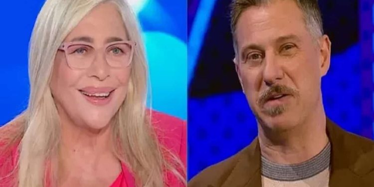 gabriele corsi mara venier domenica in guerra social