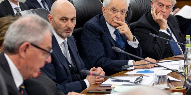 Pinelli e Mattarella, plenum CSM