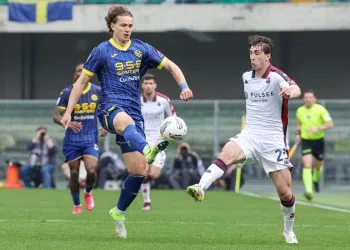 Ghilardi verona contro Genoa