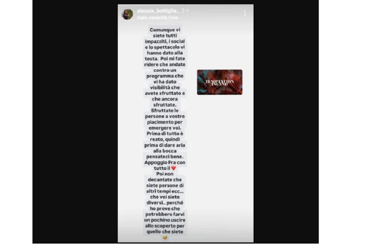 ex temptation island contro perla vatiero e lino giuliano