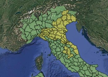 Allerta meteo sabato 26 luglio 2025