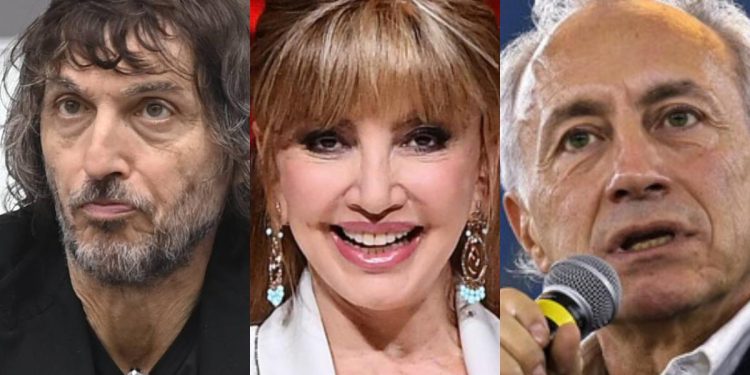 Ballando con le Stelle, Milly Carlucci, Cruciani, Travaglio