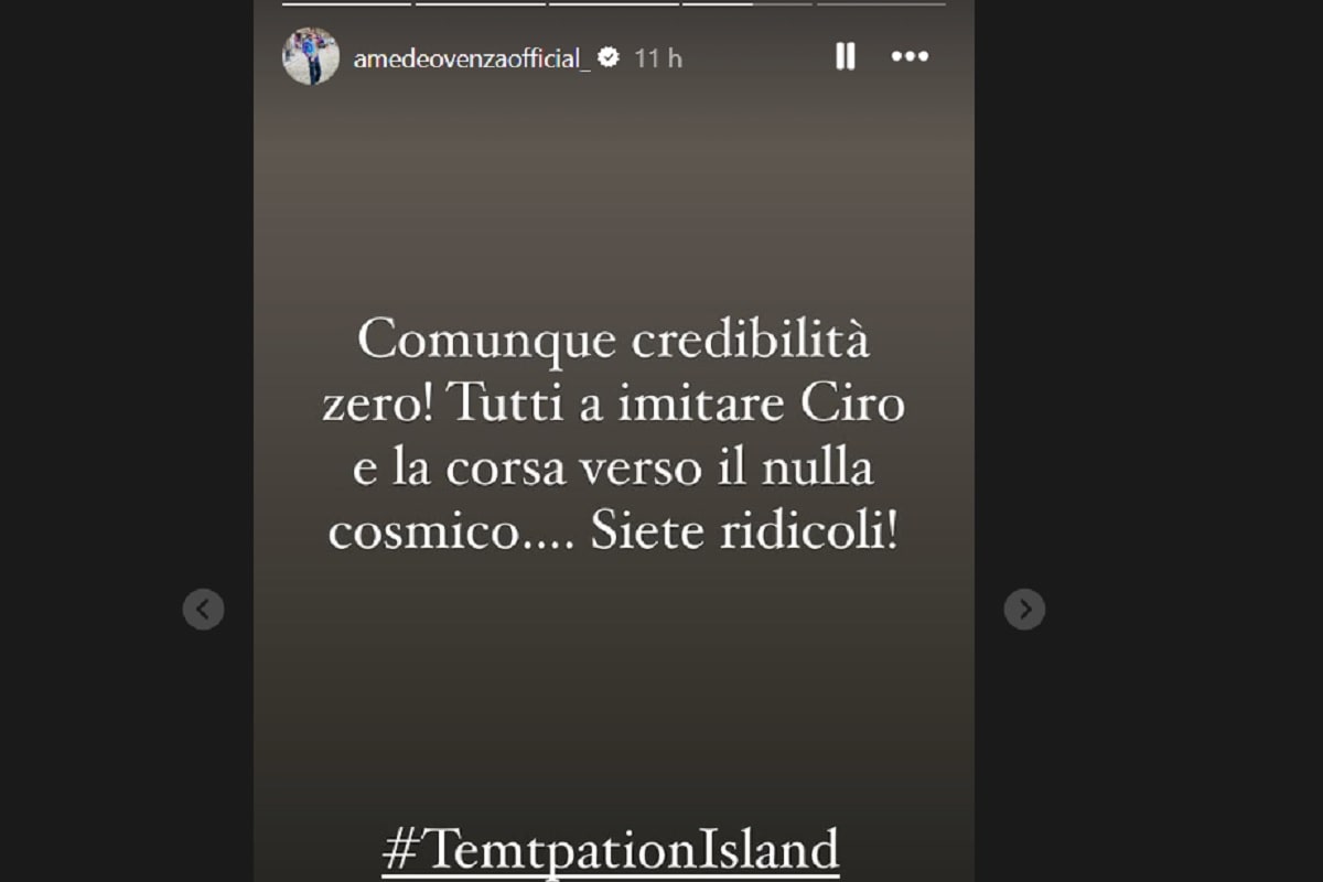 antonio marco fuga dal villaggio di temptation island