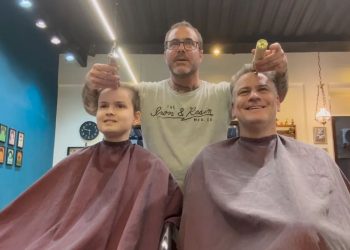 Julio Sergio e il figlio Enzo