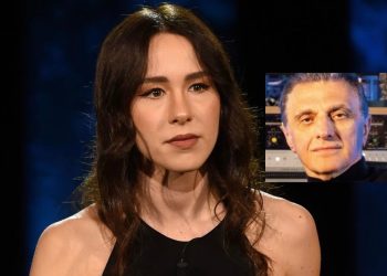 Aurora Ramazzotti e Celso Valli (collage)