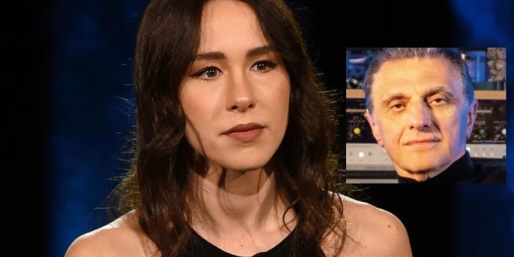 Aurora Ramazzotti e Celso Valli (collage)