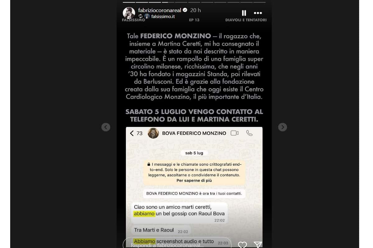 chi è federico monzino