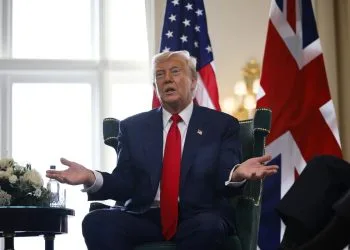 Trump in UK