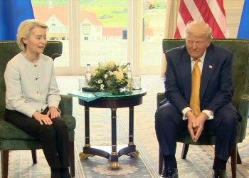 Dazi, Trump con Von der Leyen