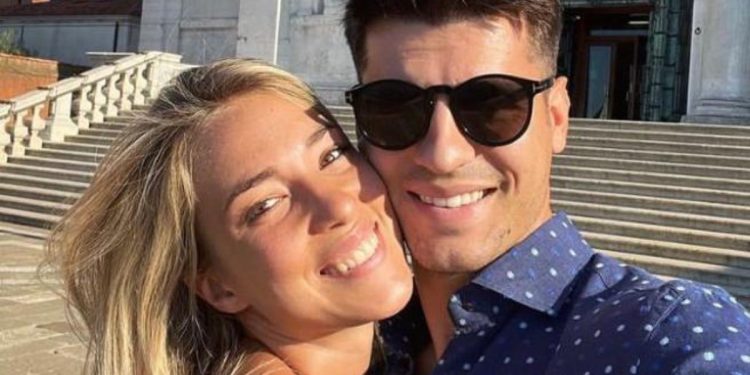 Alice Campello insieme ad Alvaro Morata