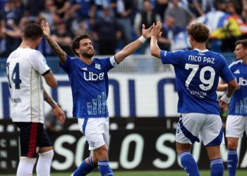 Cutrone esultanza Como