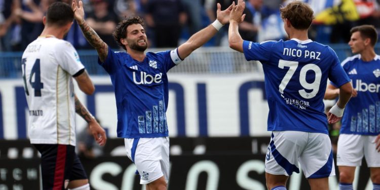 Cutrone esultanza Como