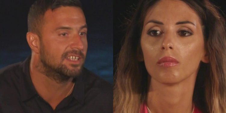 Antonio e Valentina, falò Temptation Island 2025