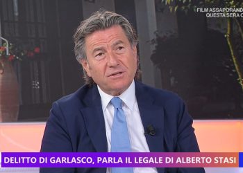 Garlasco, De Rensis (Foto: Uno Mattina)