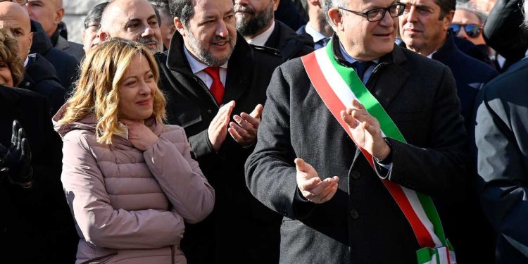 Meloni, Gualtieri e Salvini