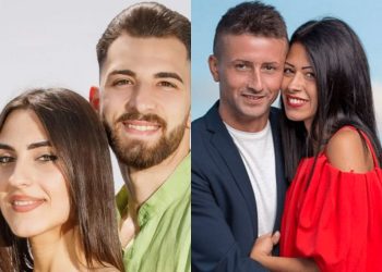 Gabriela e Giuseppe, Oronzo e Valentina, coppie Temptation Island