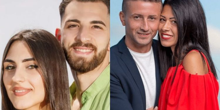Gabriela e Giuseppe, Oronzo e Valentina, coppie Temptation Island