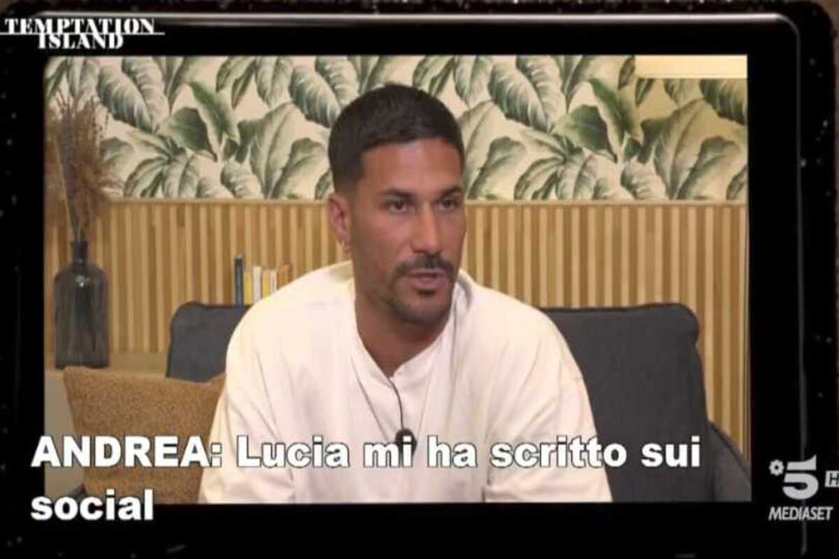 Andrea di Temptation island 2025