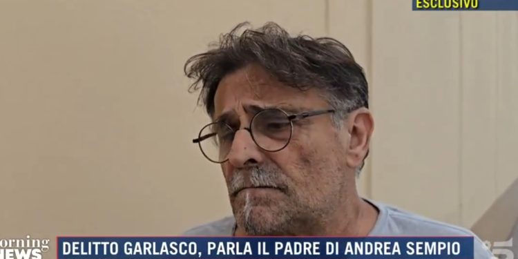 Garlasco, papà di Sempio (Foto: Morning News)