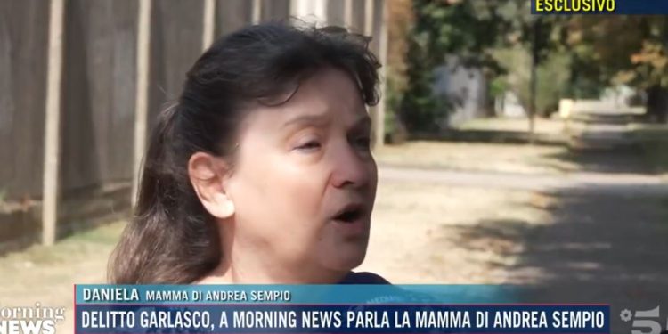 Garlasco, mamma di Sempio (Foto: Morning News)
