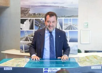 Salvini, Ponte sullo Stretto