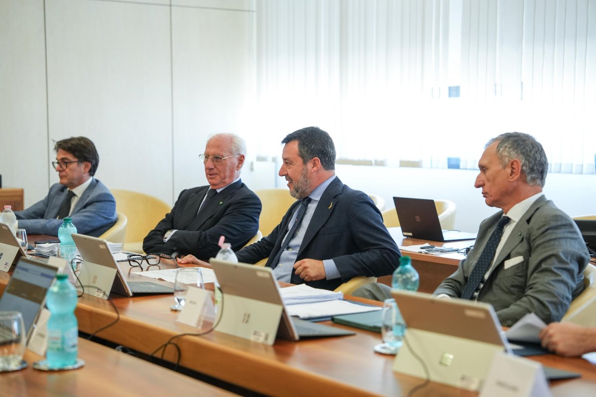 Salvini, Ponte sullo Stretto