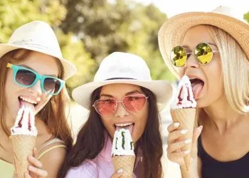 I gelati meno calorici