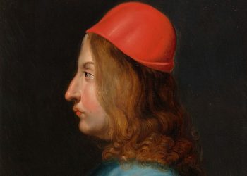 Peter Paul Ruben, Ritratto di Pico della Mirandola, particolare