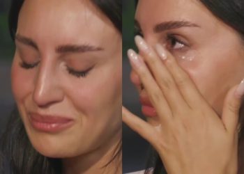 Sarah piange a Temptation Island 2025