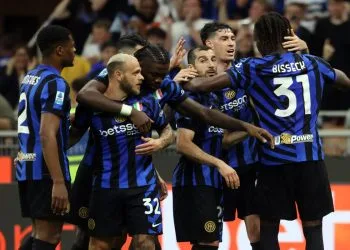 Inter squadra esultanza