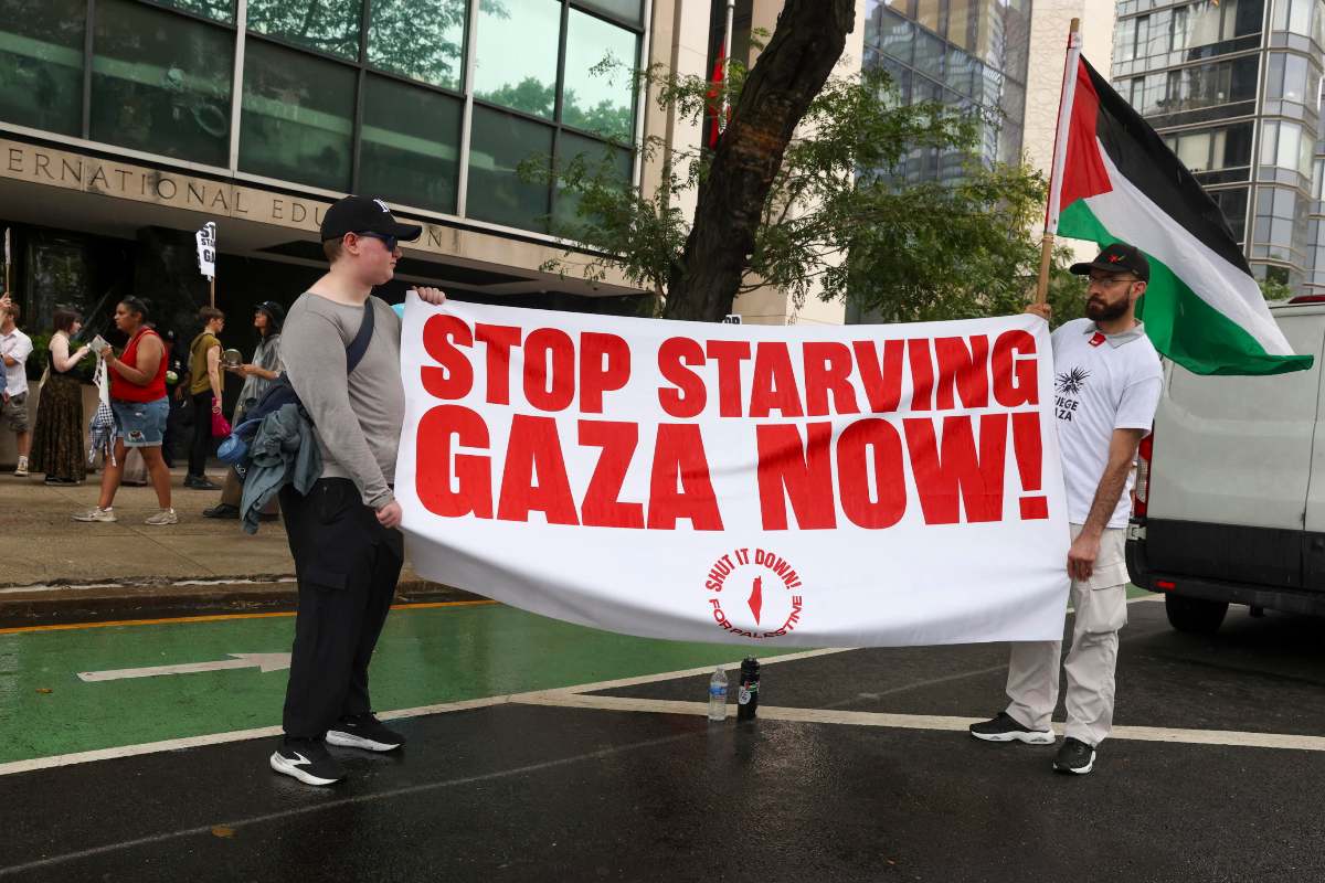 Una manifestazione pro Gaza (Foto: ANSA)