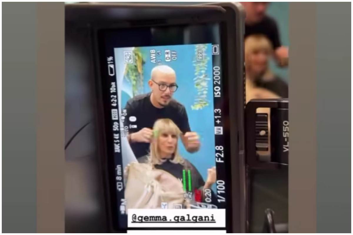 gemma galgani nuovo look