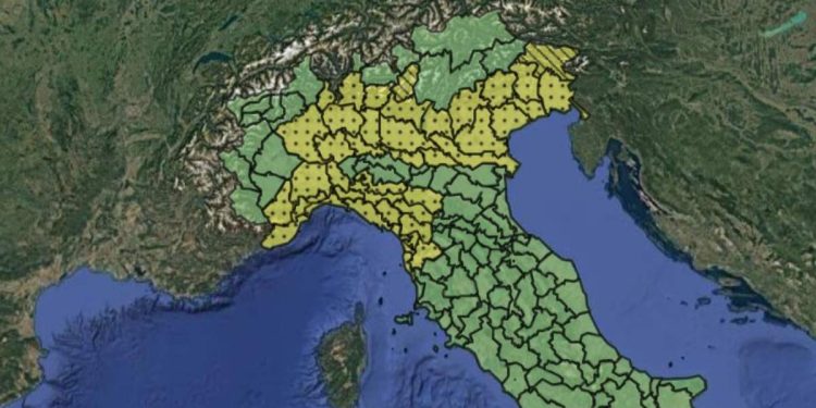 Allerta meteo (Foto: Protezione Civile)