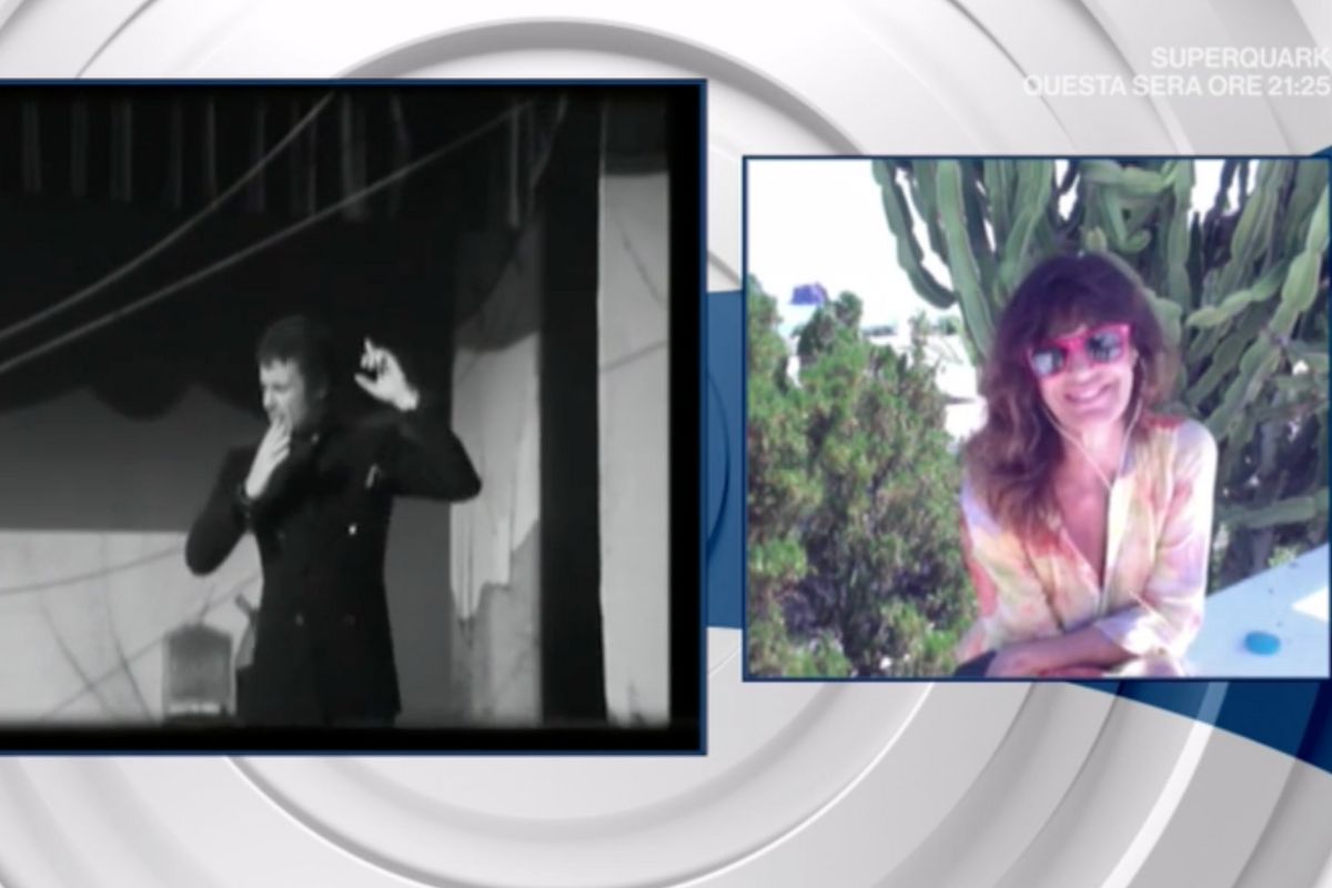 Mita Medici e Franco Califano