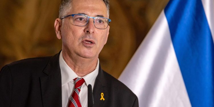 Gideon Saar, ministro degli Esteri di Israele