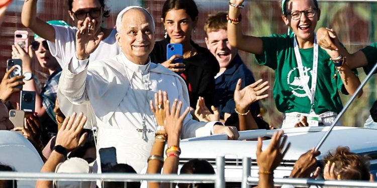 Papa Leone al Giubileo dei Giovani