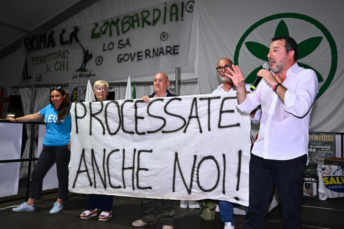 Salvini a Pontida