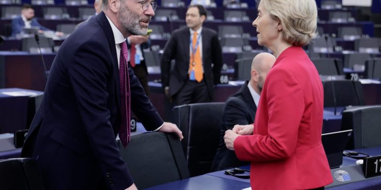 Weber e Von der Leyen