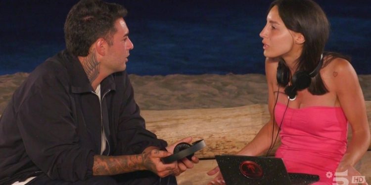Sarah e Valerio, falò a Temptation Island 2025