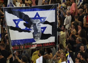 Proteste anti-Netanyahu a Tel Aviv nel settembre 2024 (Ansa)
