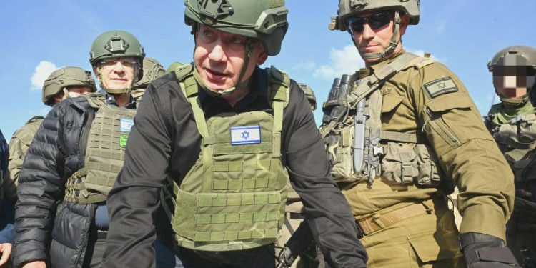 Netanyahu con l'Idf