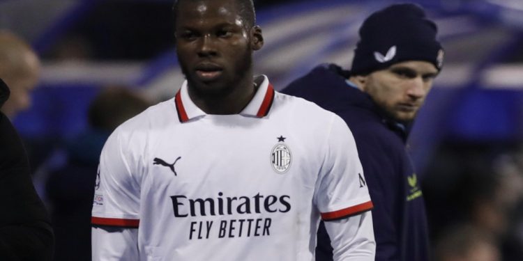 Musah in trasferta in Champions League col Milan (Foto Ansa)