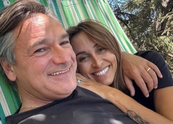 Fabio Caressa e Benedetta Parodi