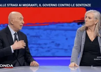 Paolo Mieli e Giovanna Botteri