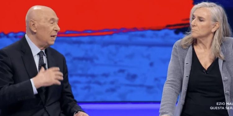 Paolo Mieli e Giovanna Botteri