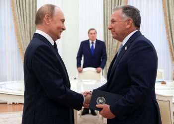 Putin e Witkoff in Russia